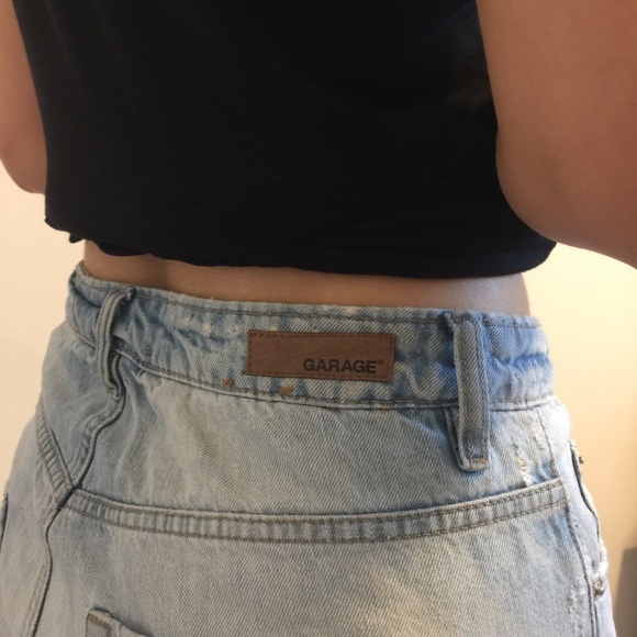 Garage Distressed Boyfriend Jeans size 9 - Picture 2 of 9